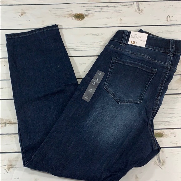 Tighter Tummy Essential Stretch Straight Jean - Picture 2 of 4